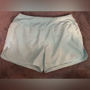 Never worn Nike DriFit Blue Running Shorts